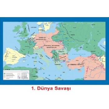 Tarih Haritası 1. Dünya Savaşı