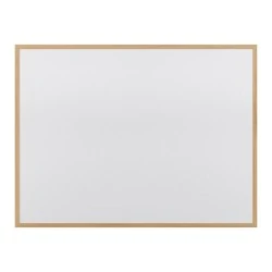 60x90cm Ahşap Çerçeveli Laminant Yüzey Beyaz Yazı Tahtası