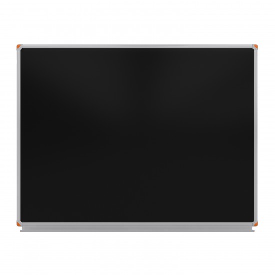 120x140 cm Siyah Yazı Tahtası Duvara Monte